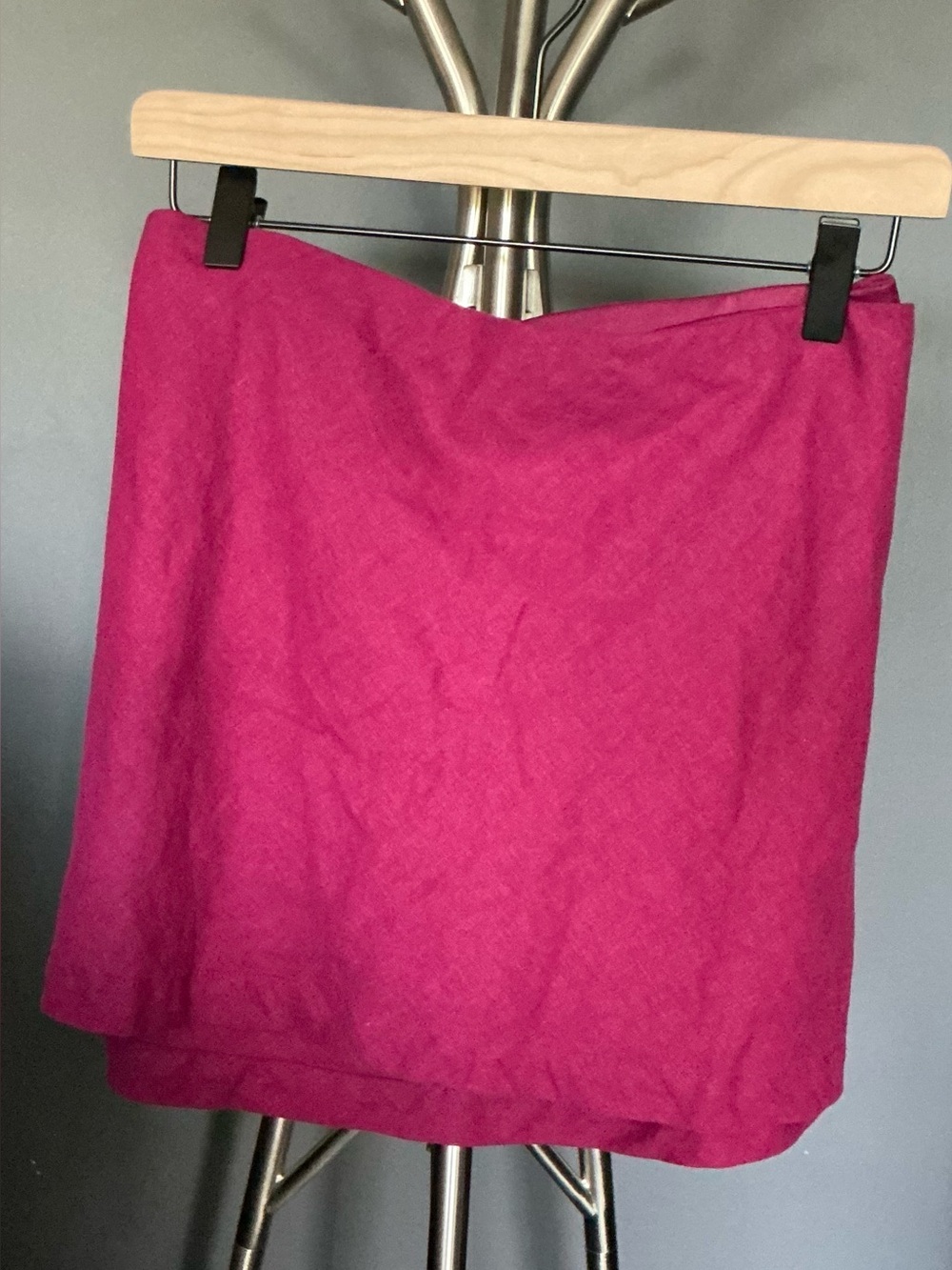Skort - Linen/Rayon blend Fuchsia Pink Skort